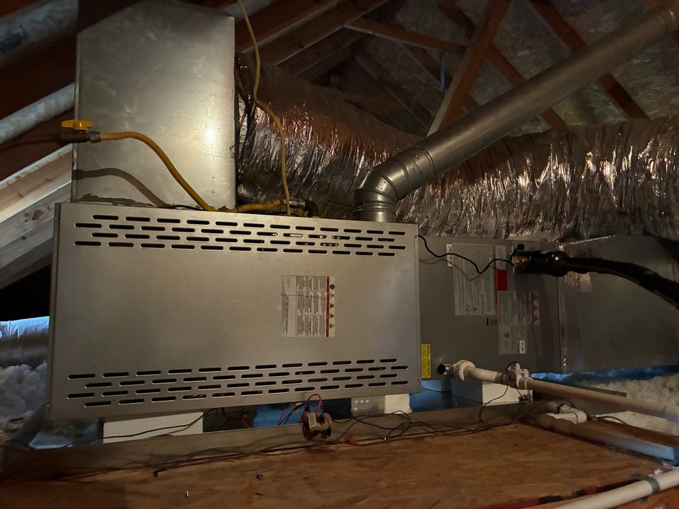 3.5 ton runtru furnace install