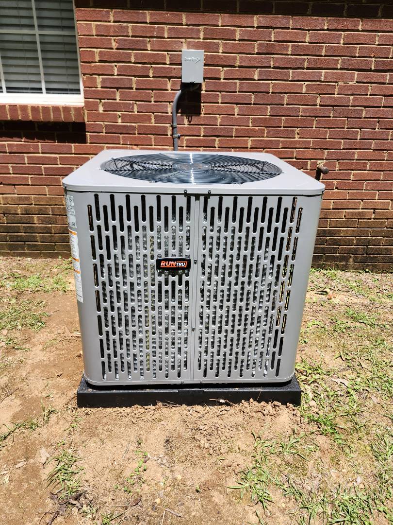 3 ton runtru heatpump air conditioning install 