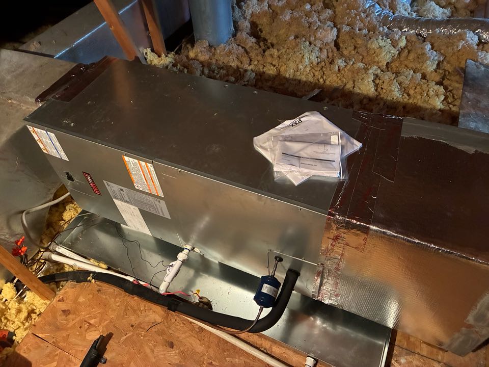 4 ton runtru heatpump install