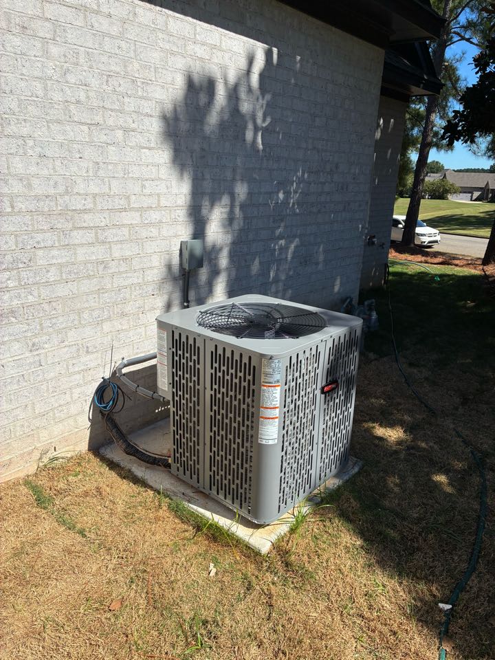 4 ton 90% runtru furnace install