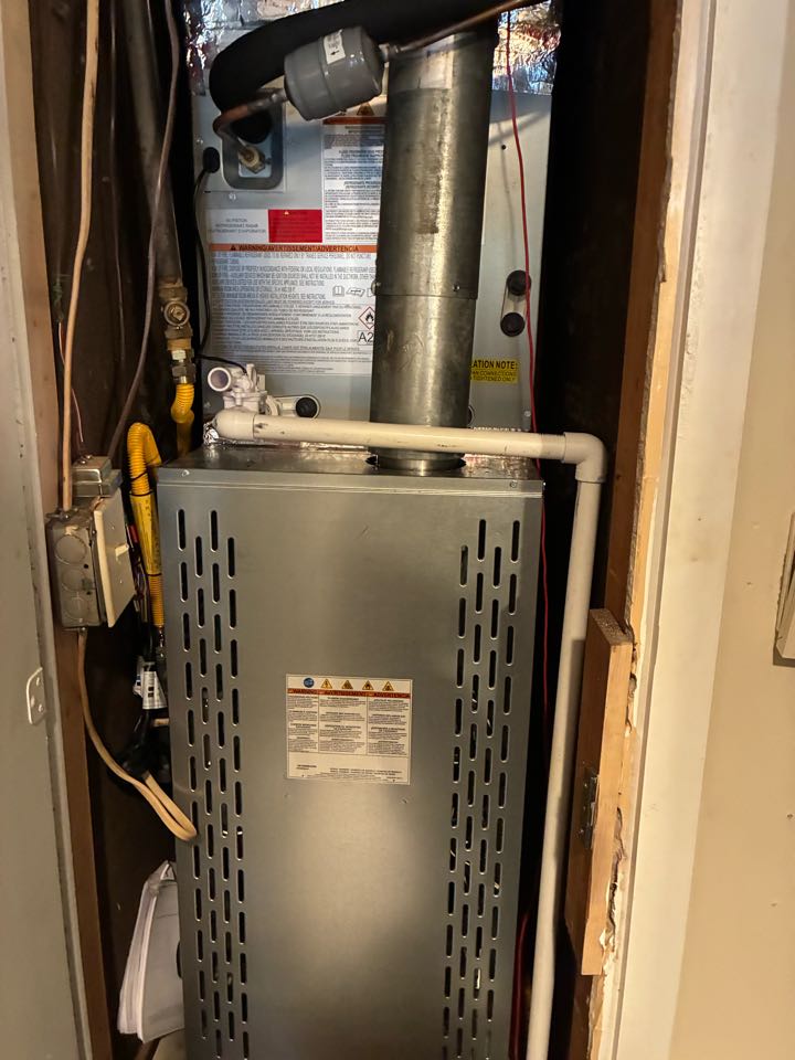 2.5 ton runtru furnace install