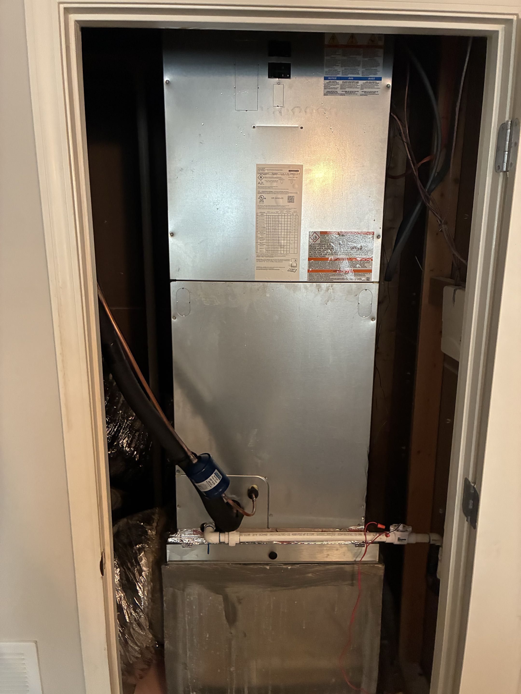 5 ton runtru heatpump install
