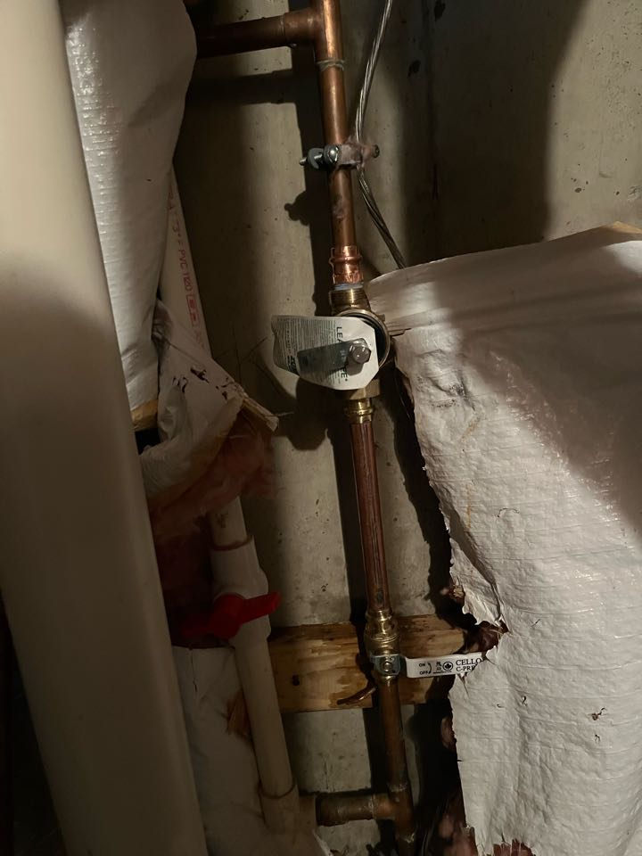 Replacing a PRV and main valve 