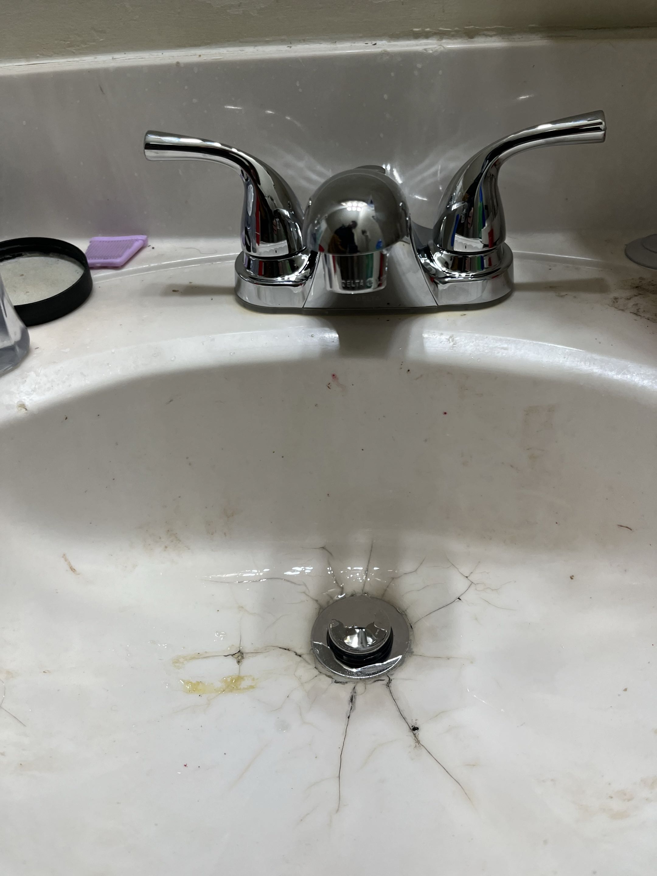Installing a new bathroom faucet