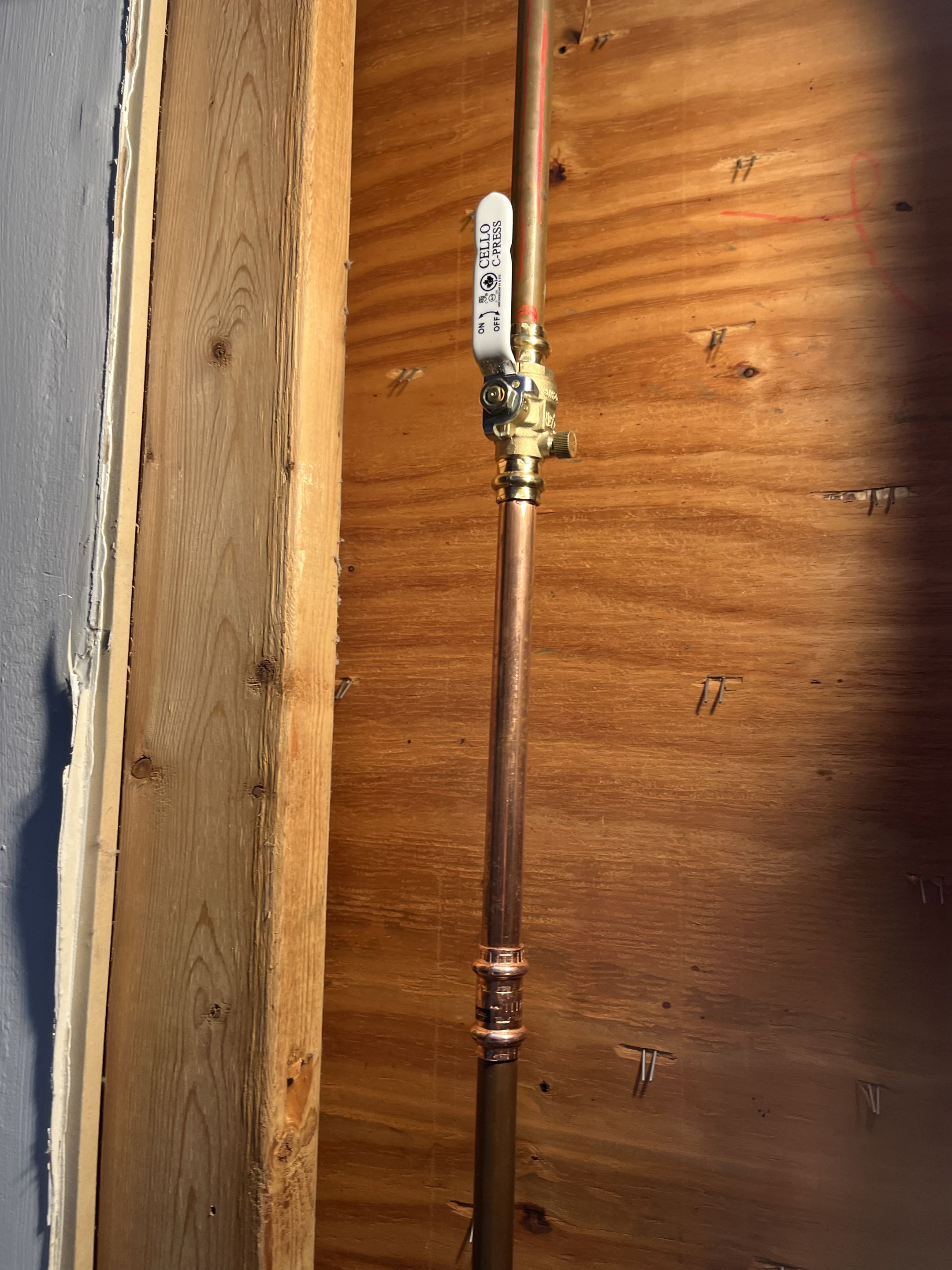 Replacing isolation valve