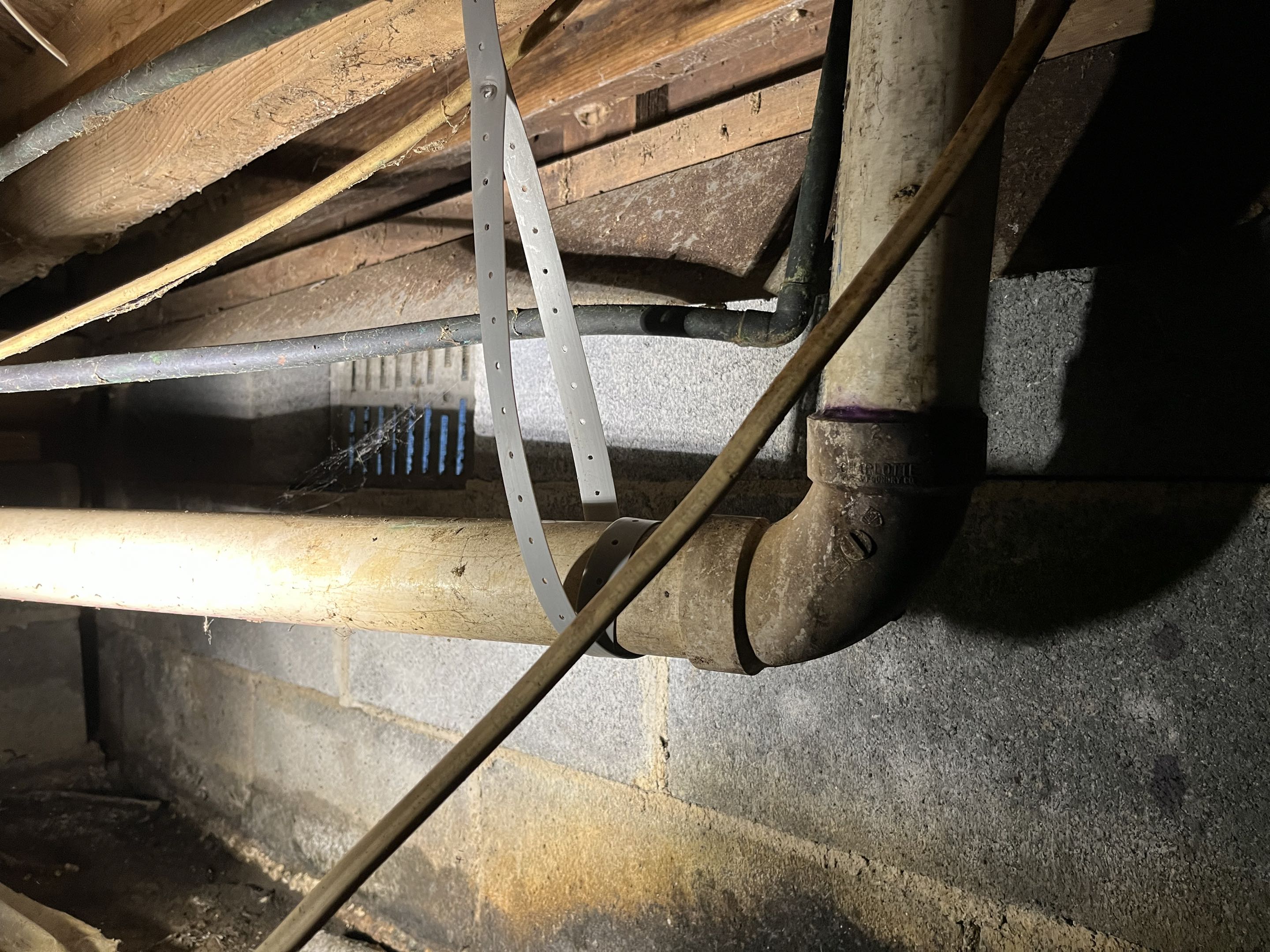 Repairing drain 