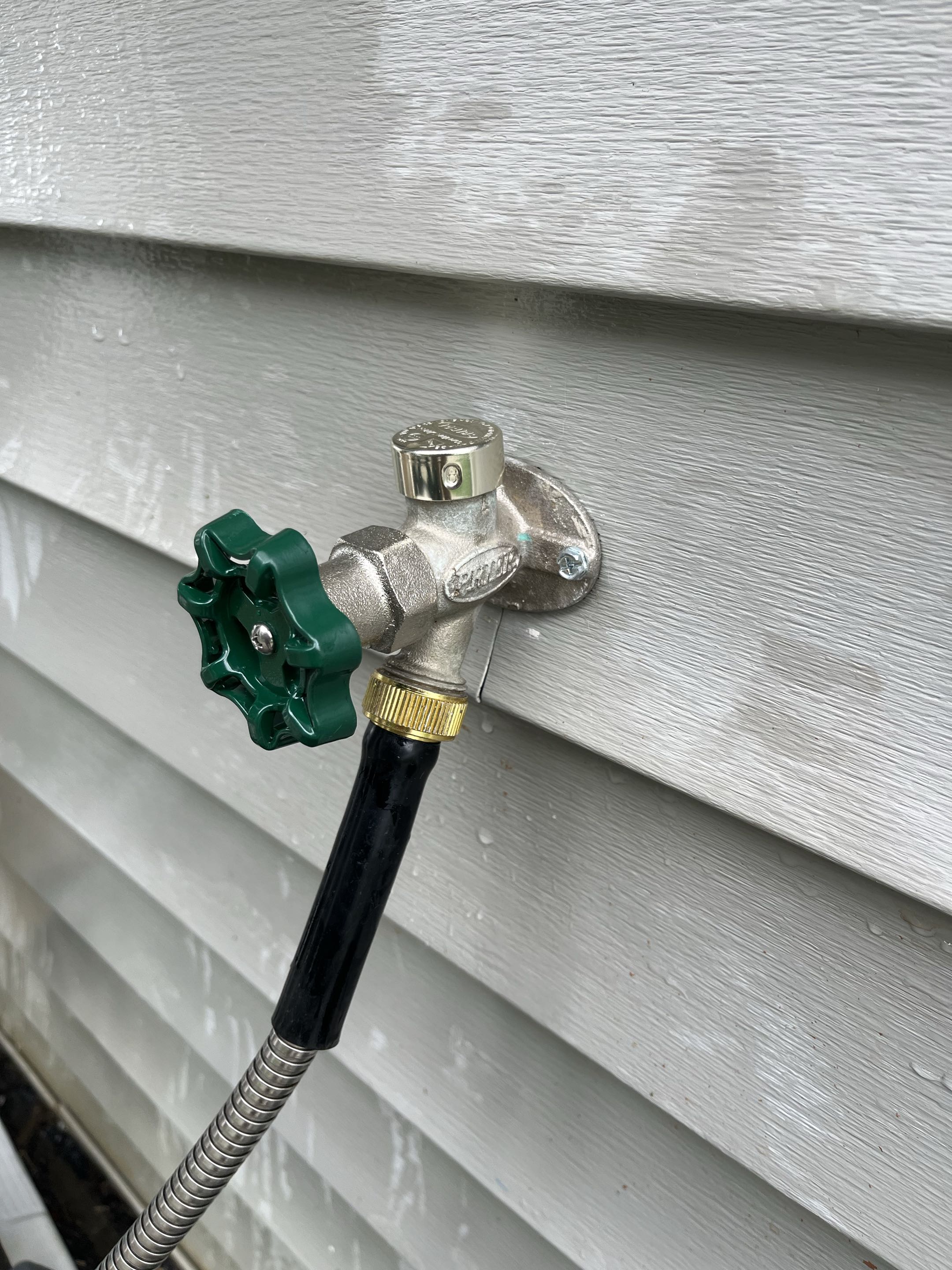 Repairing Prier hose bib 