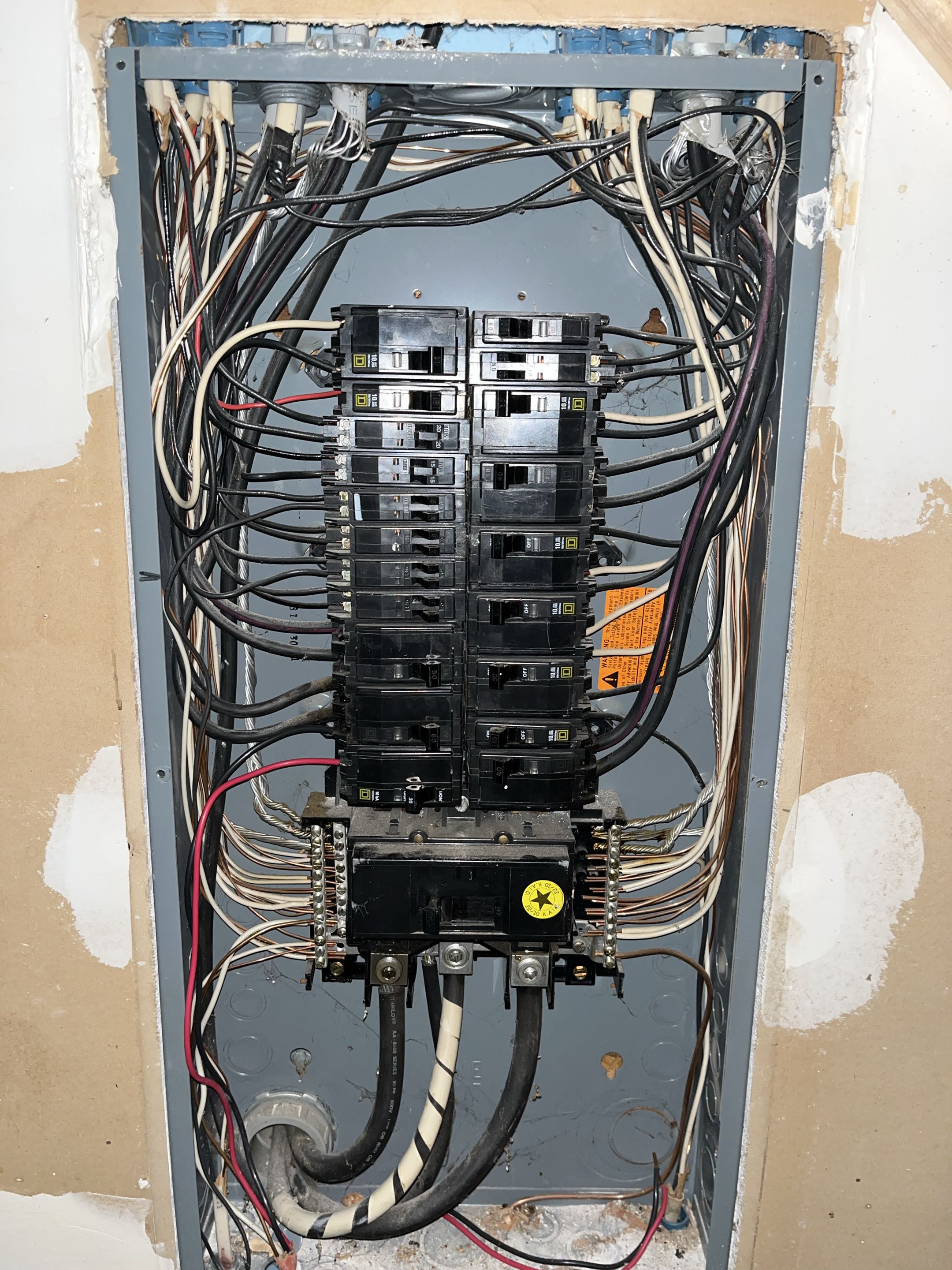 Performed electrical panel safety inspection