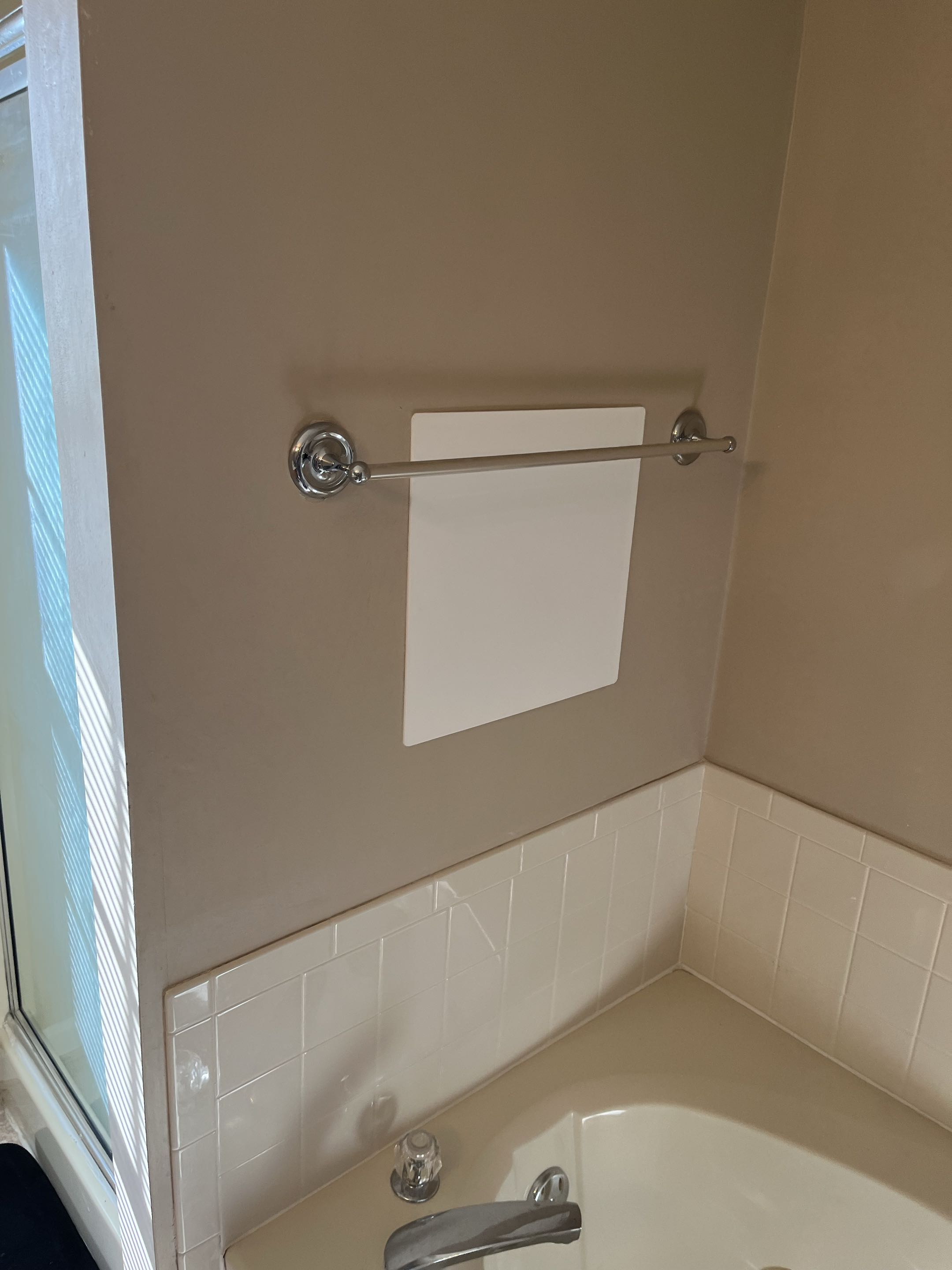 Replaced a shower valve 