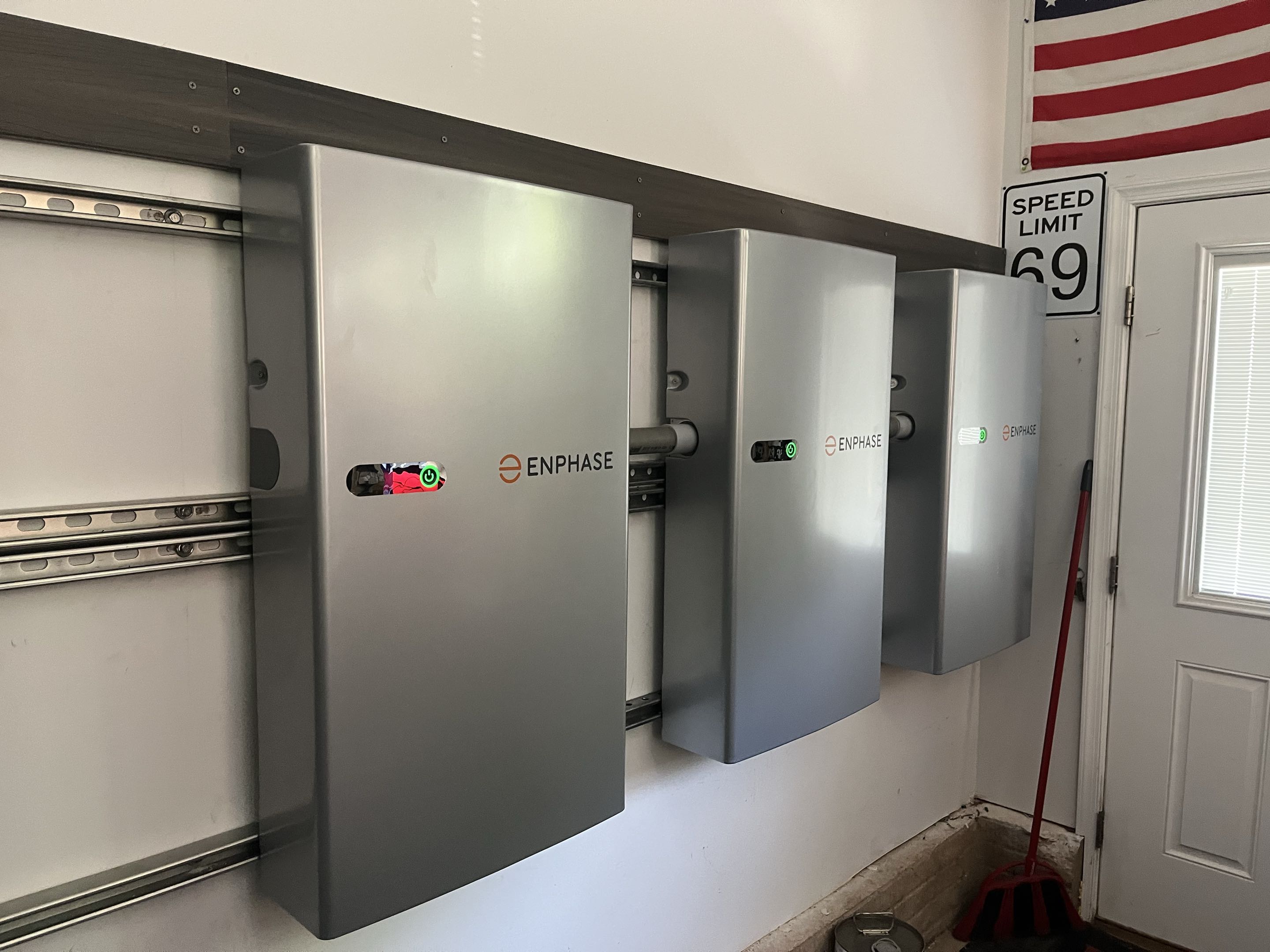 Completed solar battery storage integration project