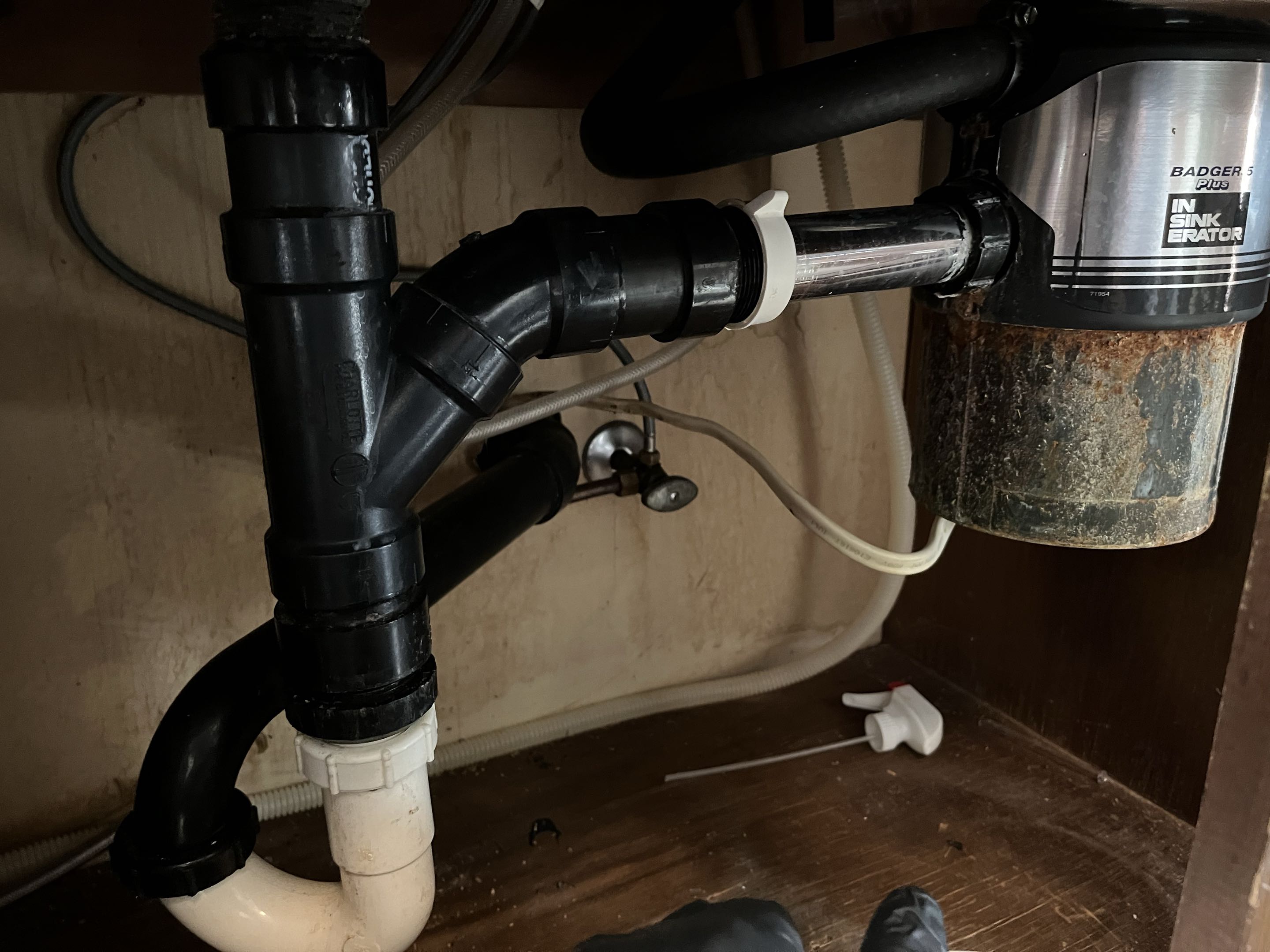 Replacing garbage disposal 