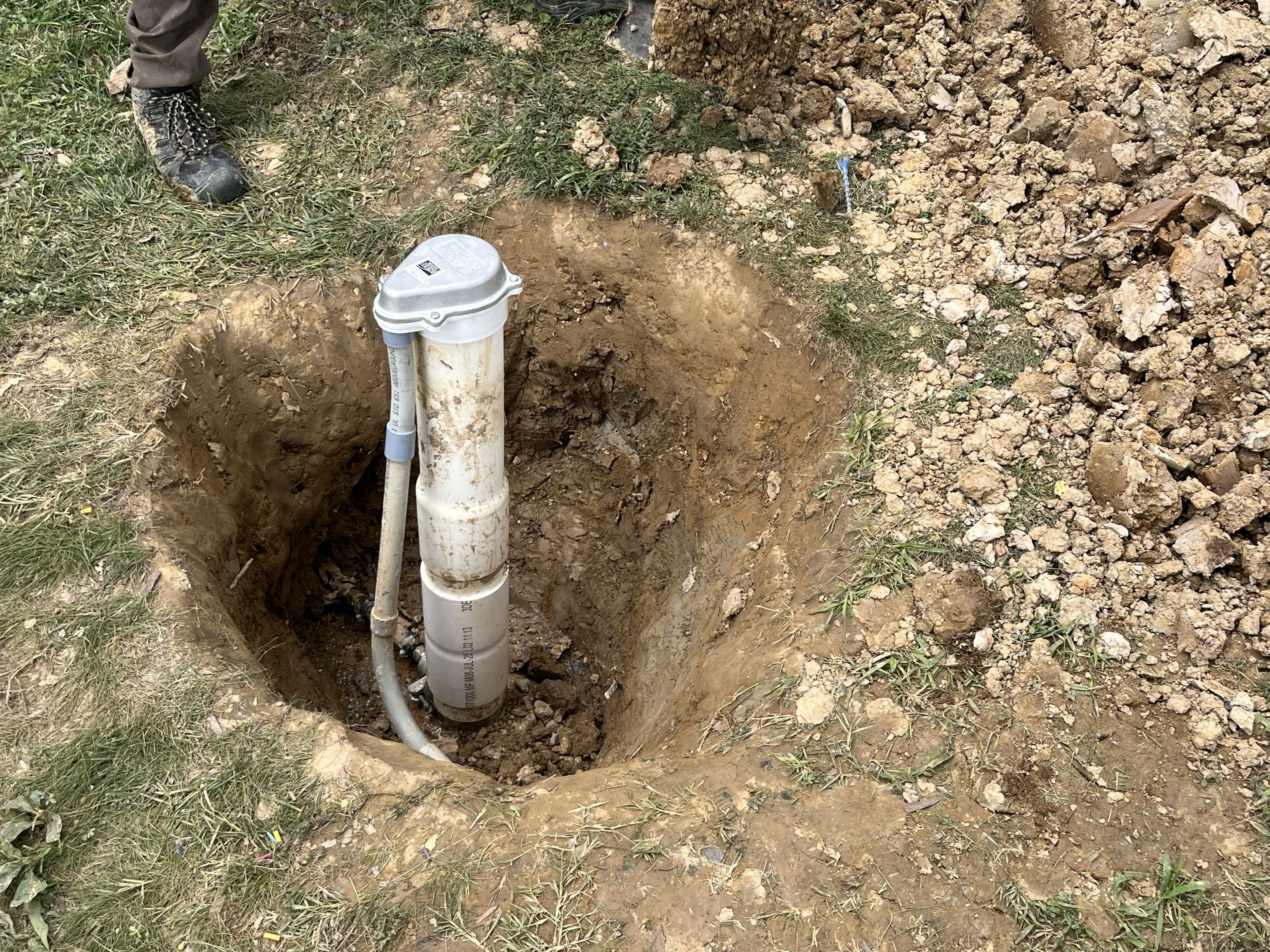 Replacing well pump and pressure tank