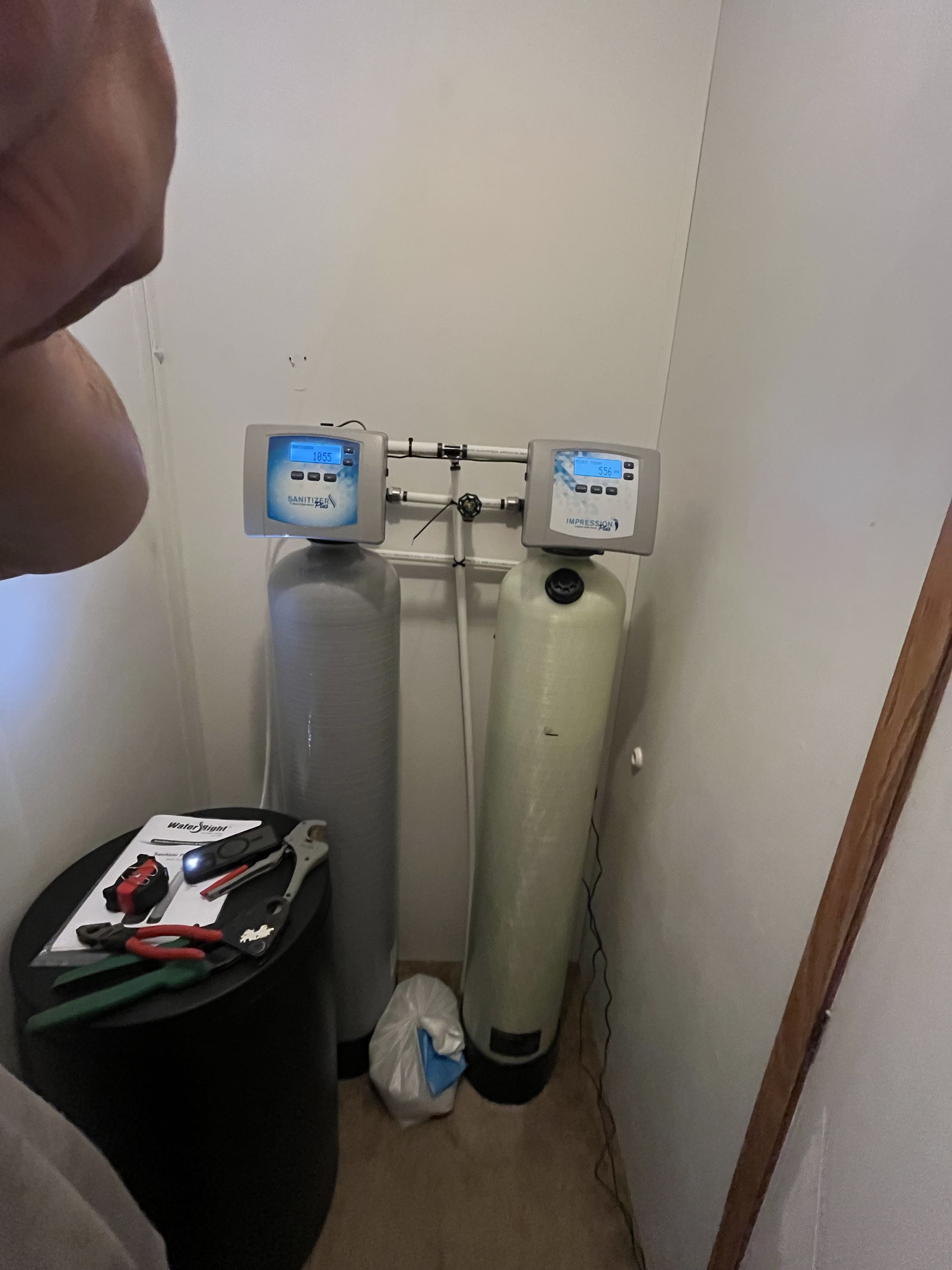 Installing water treatment systems 