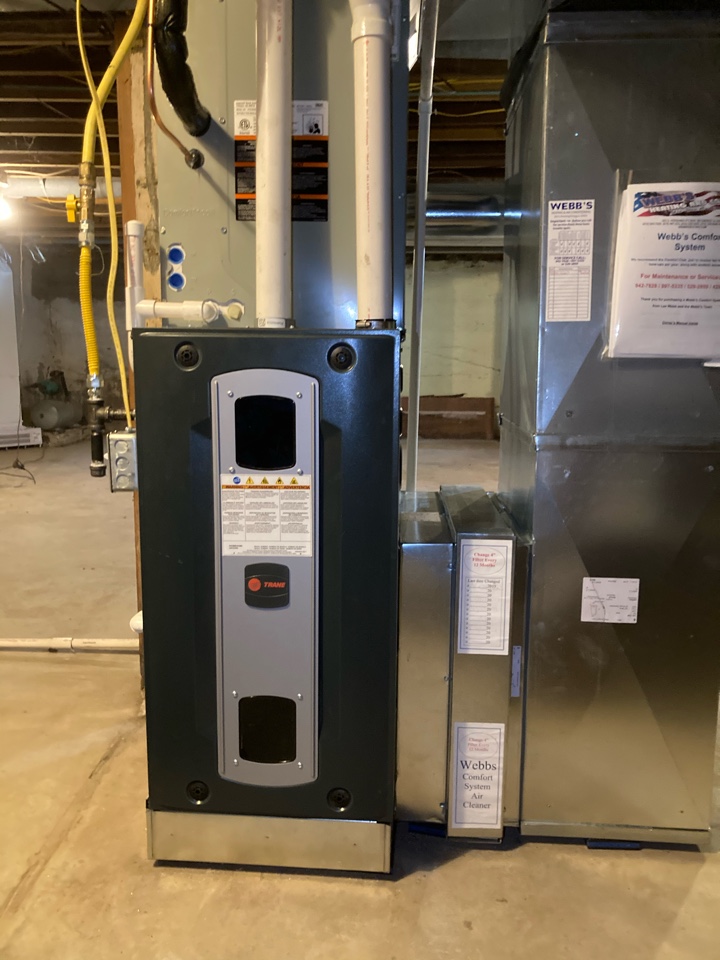Installing new Trane gas furnace and air conditioner Installing new Trane gas furnace and air conditioner