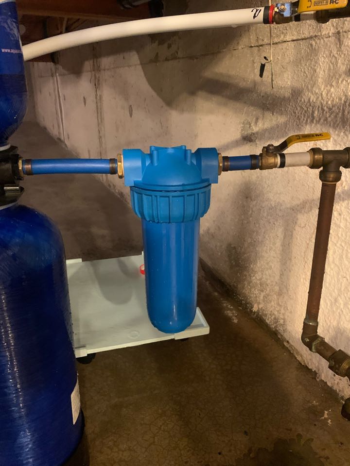 Replaced water filter