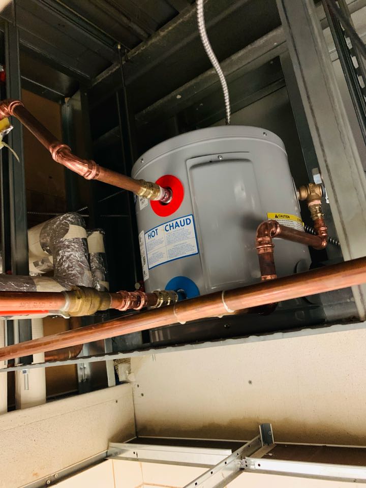 Humber Hospital Hot water tank Replacement