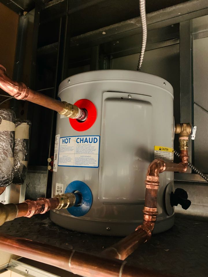 Humber Hospital Hot water tank Replacement