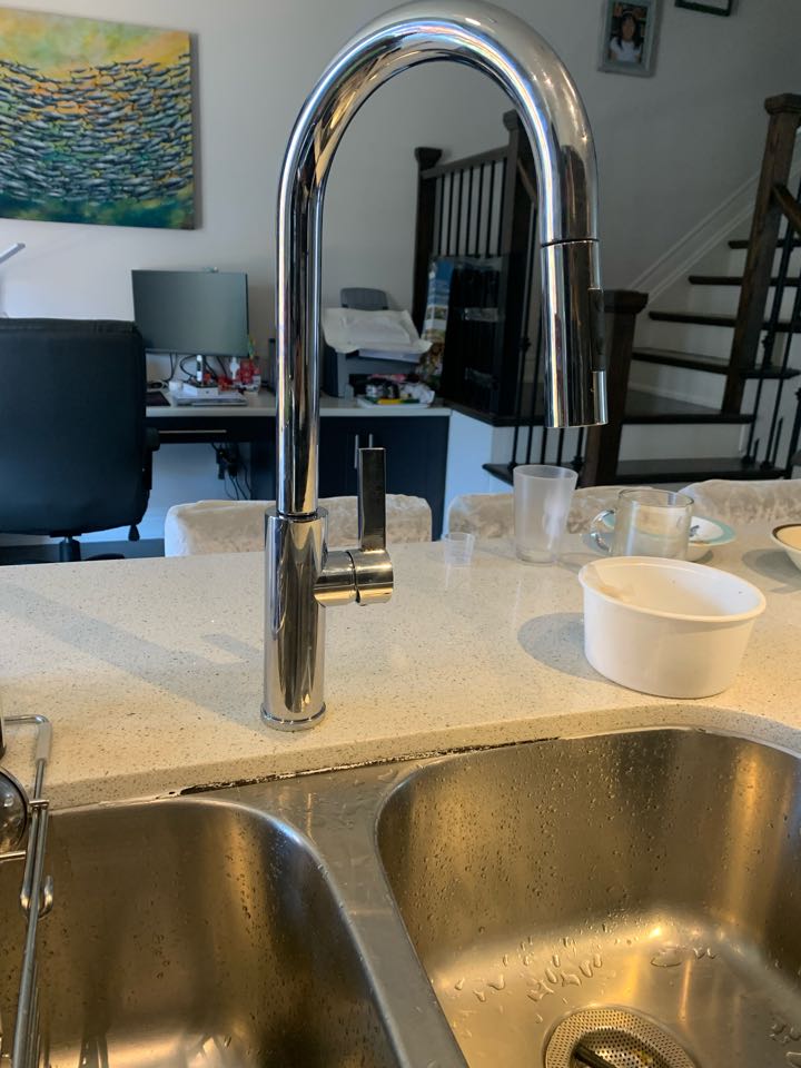 Replaced k faucet 
