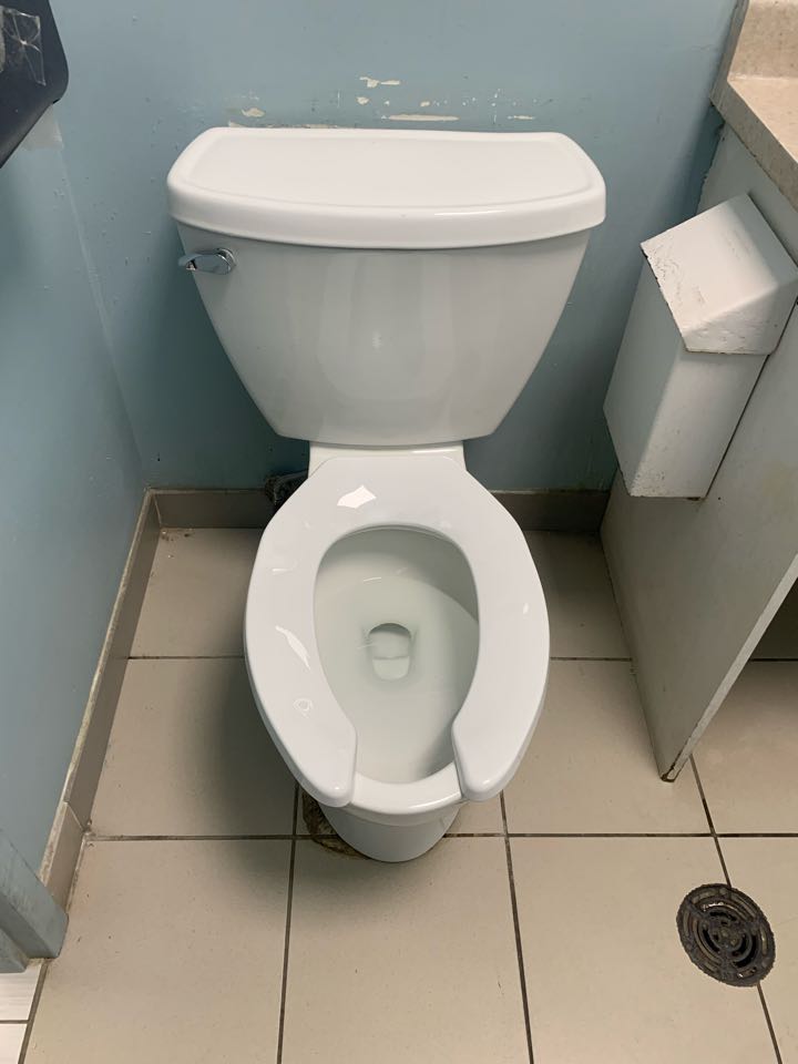 Replaced pressure toilet 
