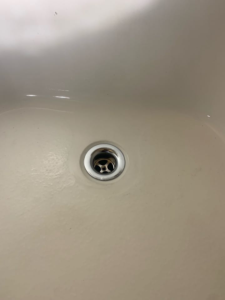Replaced tub drain