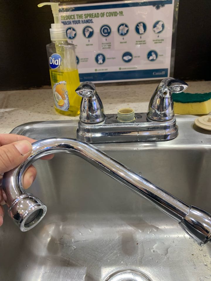 Replaced hand sink facuect