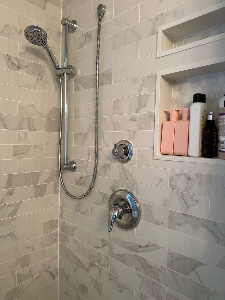 Fixed Aquabrass shower faucet cartridge 