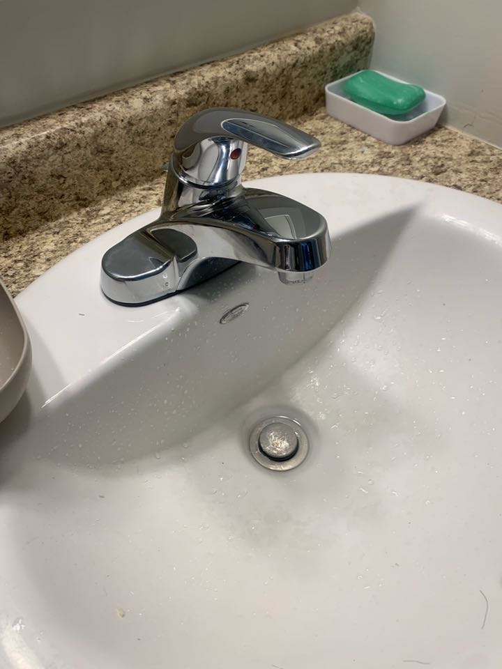 Replaced faucet