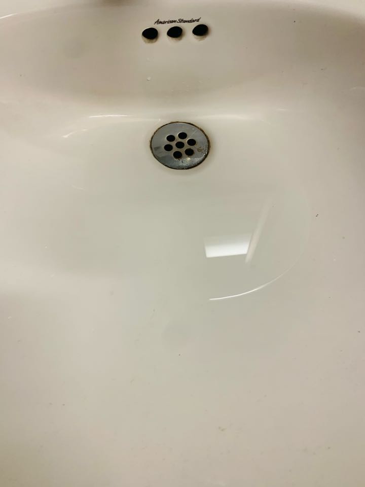 Clogged up sink