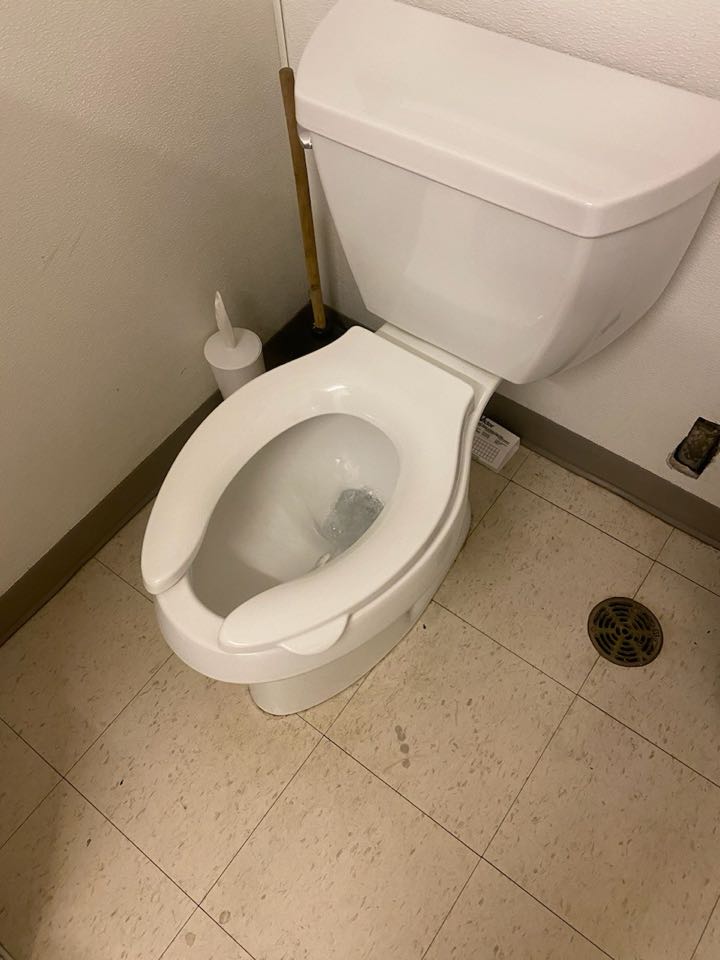 Toilet work on at pink square one mall 