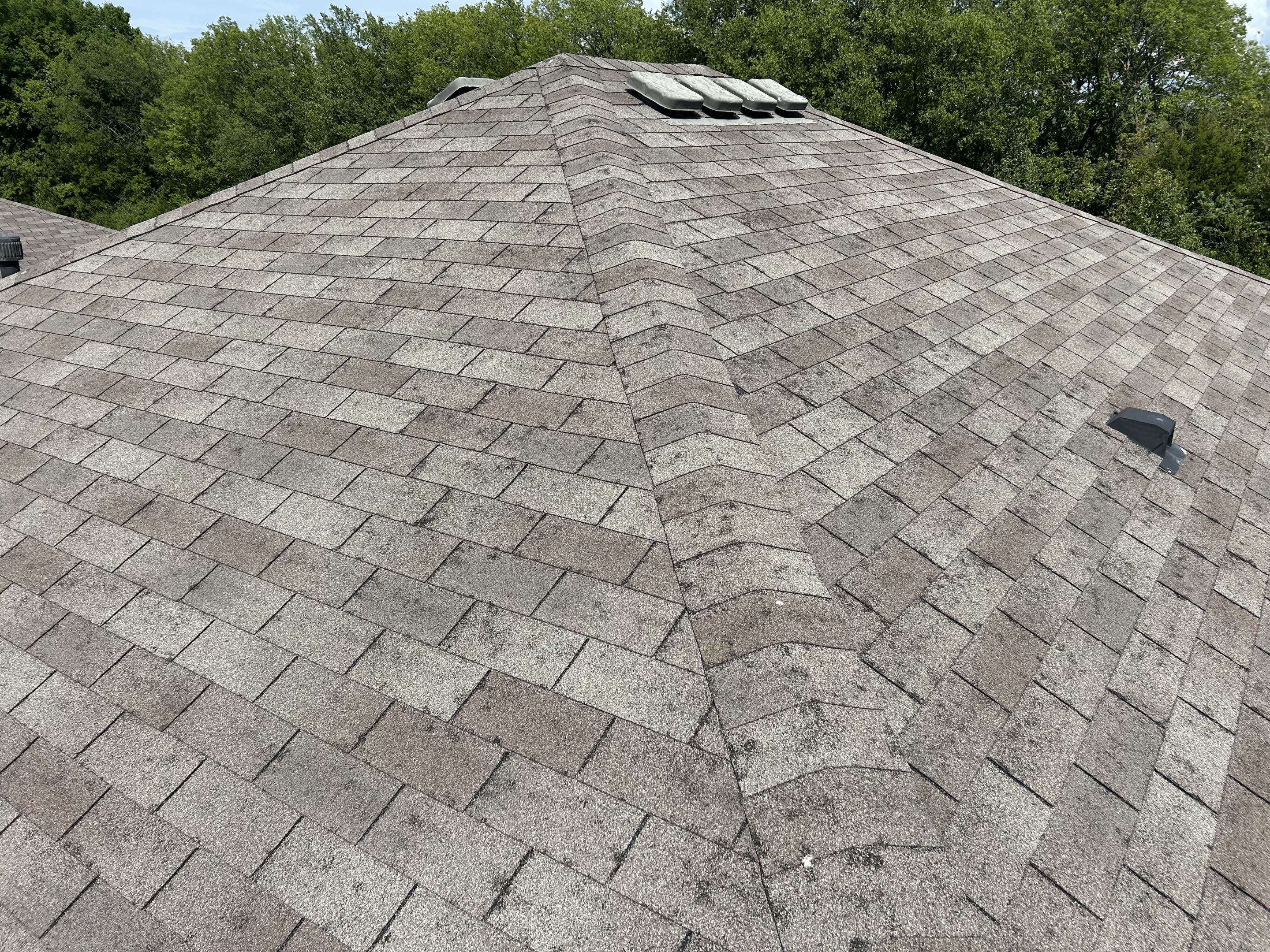 Following a severe hailstorm, a thorough roof inspection was conducted to assess the damage. The inspection revealed extensive hail impact, causing significant damage to the roofing materials. A detailed estimate was provided for a complete roof replacement, including the removal of damaged shingles, underlayment, and any necessary structural repairs. The estimate detailed the materials and labor required to restore the roof to its pre-storm condition, ensuring durability and protection against future weather events. The project was completed efficiently, with a focus on quality and customer satisfaction, resulting in a fully restored and reliable roof system.