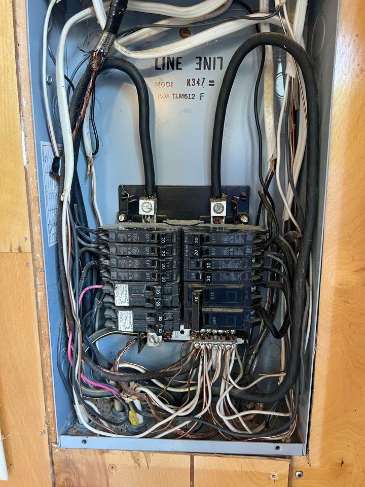Looked at a garage that needs a 50a RV circuit installed. Grounds and neutrals need separated.