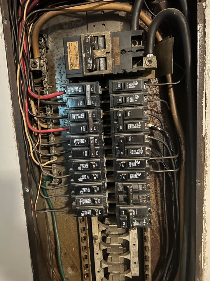 Estimate to replace main panel and service 