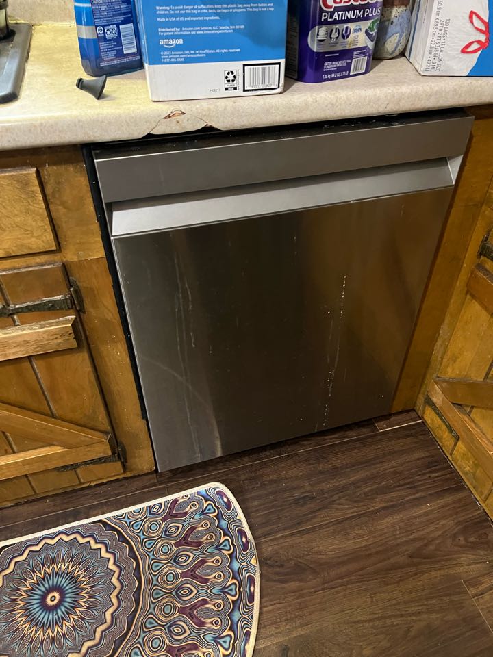 Troubleshooting power issues with dishwasher found 120v on outlet and appliances cord hooked to dishwasher dishwasher has an internal issue 