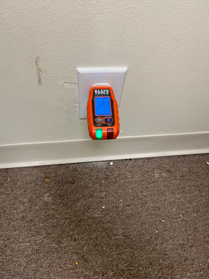 Replaced bad outlet 