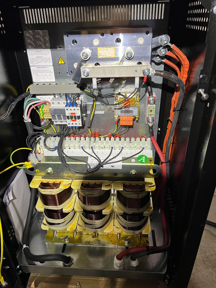 Diagnosed 3phase battery charger 