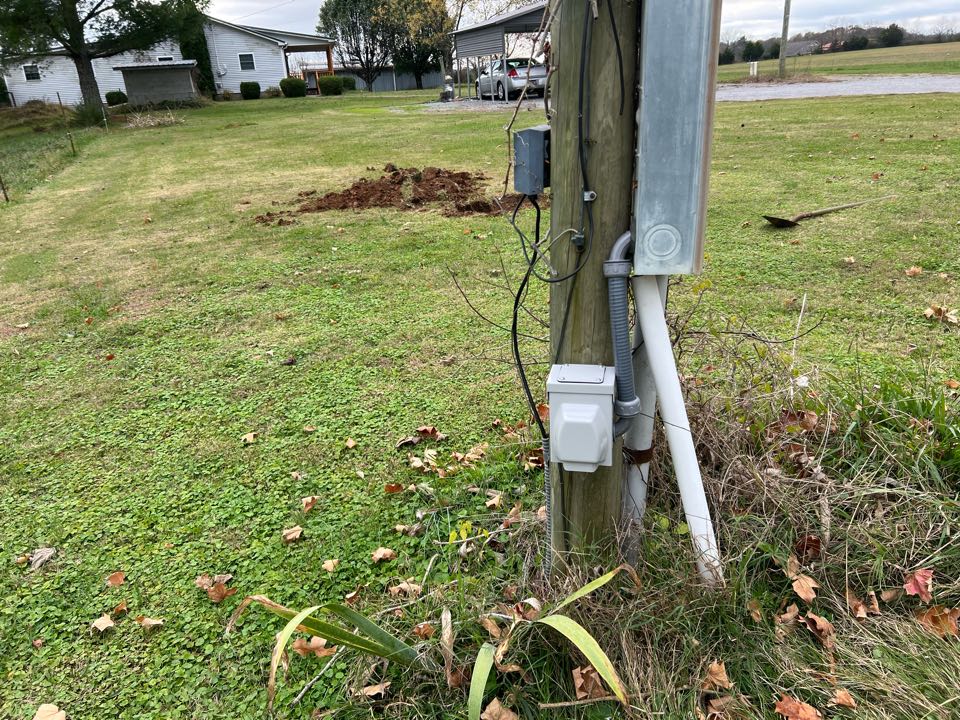 Installed 50amp RV outlet 