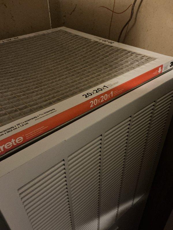 Performed scheduled 6-month HVAC maintenance service to maintain system warranty compliance. Replaced standard 20x20x1 air filter with new unit and verified proper installation in the return air handler. System functioning within normal parameters following service completion.