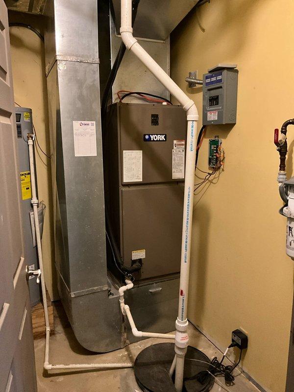 Conducted comprehensive system evaluation of York air handler (2018 model) with R410 heat pump. Confirmed blower motor failure on existing unit which is covered under parts warranty. Identified multiple installation deficiencies including improper setup and non-standard configurations throughout the system. Customer reports ongoing issues since original installation. Provided full replacement estimate per customer request with priority installation timeline to resolve recurring problems.
