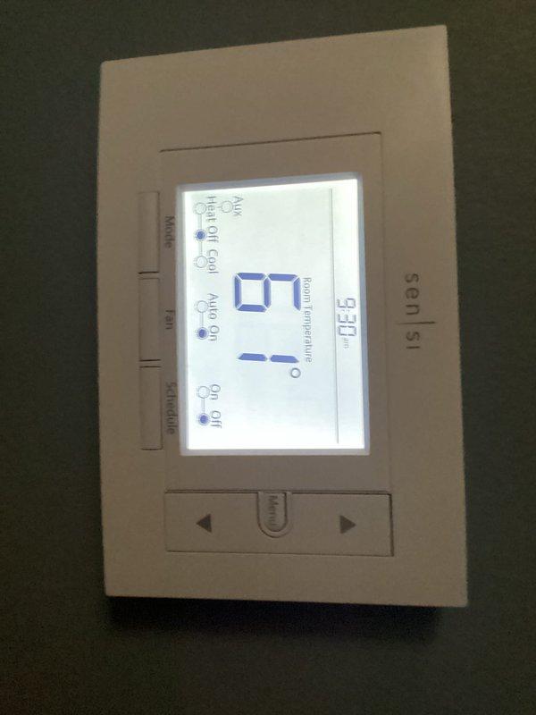 Performed rescheduled routine maintenance on heating system. Observed significant temperature differential between zones (71°F vs 66°F). Investigated zoning issue as noted in previous service record and verified thermostat functionality in both zones.