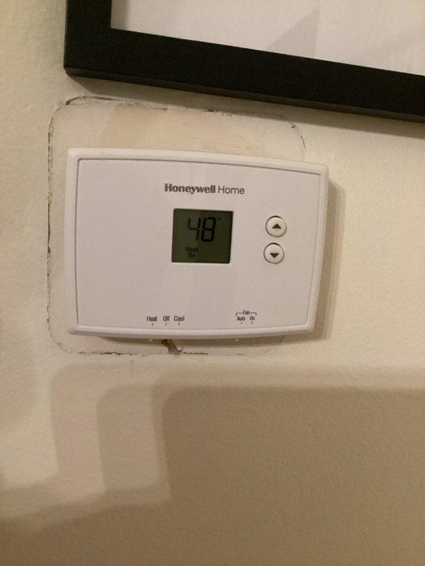 Responded to no-heat call for a Ruud furnace system over 10 years old. Diagnosed failed ignition sequence preventing heat production. Found thermostat reading 48°F despite being set to heat mode. Cleaned flame sensor, replaced worn ignitor assembly, and verified proper gas valve operation. System now cycling normally with consistent flame and appropriate temperature rise across heat exchanger.