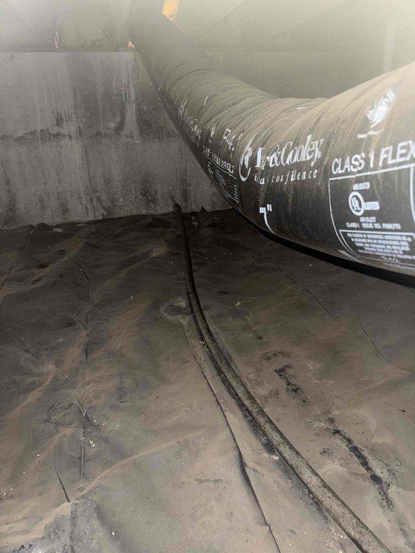 Responded to frozen pipe issue between customer's meter and house. Performed diagnostic inspection of affected area and documented condition with photos. Resolved frozen pipe situation, restoring proper water flow to the residence.