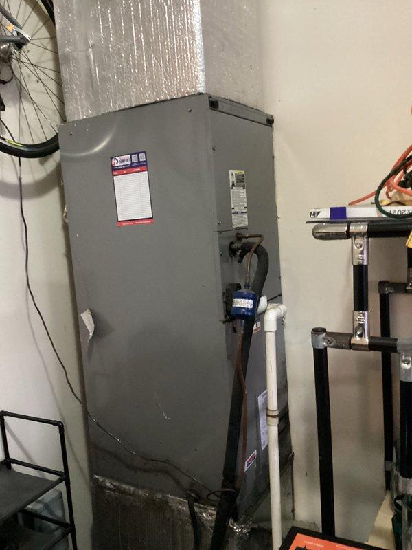Performed basic monthly heating maintenance service on CCH system. Replaced 16x20x1 air filter in the furnace unit located in utility room. Inspected overall system condition and confirmed proper operation of the heating system.