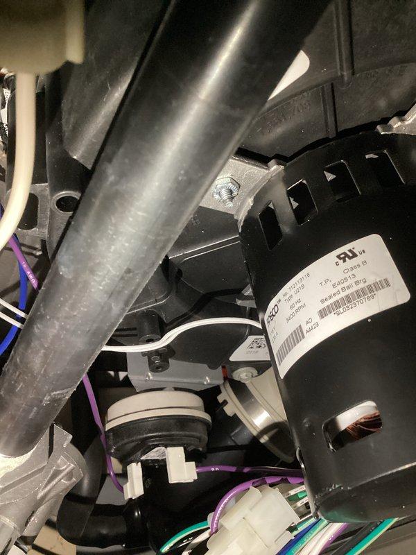 Performed annual heating maintenance service on CCH system with service contract renewal through 5/28/26. Inspected blower motor assembly and all electrical connections for proper operation. Verified thermostat functionality with heat operating correctly at 75°F setpoint. Replaced 20x20x1 air filter as included in maintenance agreement.