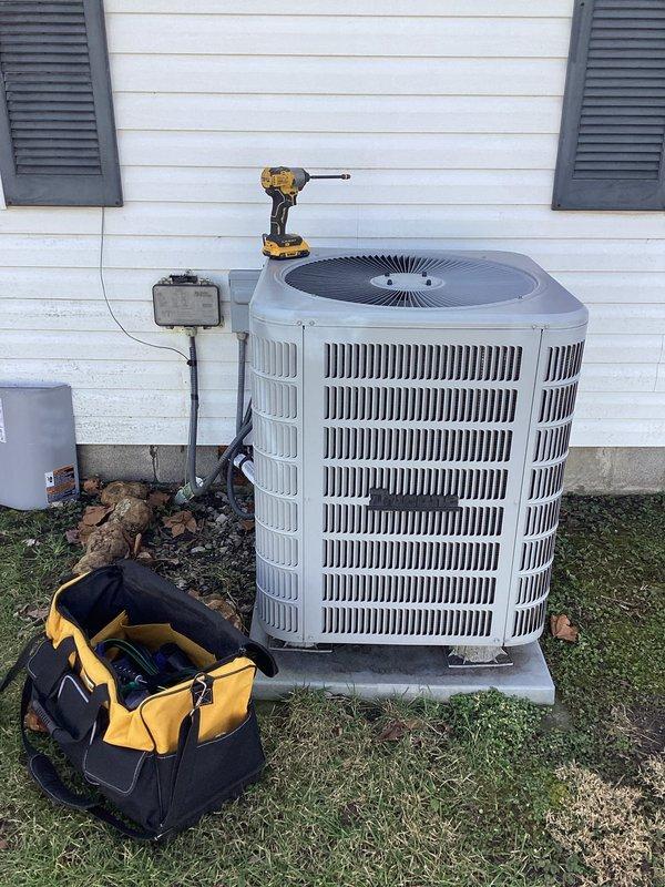 Performed routine heating maintenance on CCHP system. Replaced two 16x20x1 air filters that showed visible contamination. Noted the need for replacement of outdoor sensor which will be delivered on 1/28.