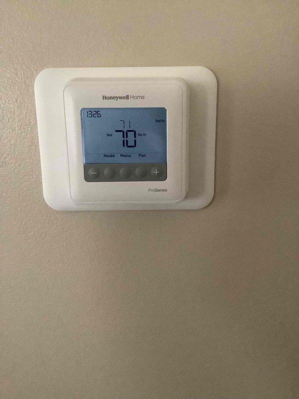 Responded to no heat call for system heating only 1 degree at a time. Diagnosed tripped breaker and performed reset to restore proper operation. Inspected blower motor, wiring connections, and thermostat functionality, confirming system is now operating within normal parameters.