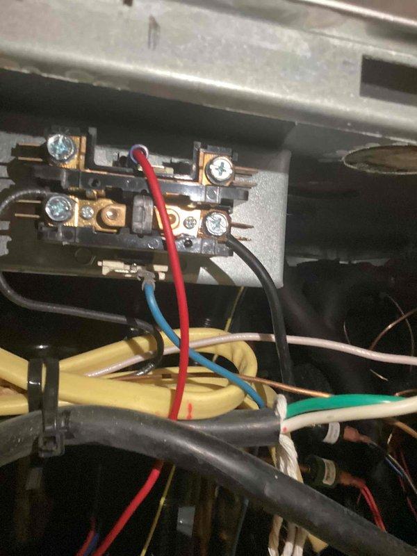 Performed monthly maintenance service on heating system. Inspected electrical connections at terminal blocks, ensuring proper wire attachment and secure connections. Replaced 29.25 x 31.5 x 2 filter as part of regular maintenance protocol.