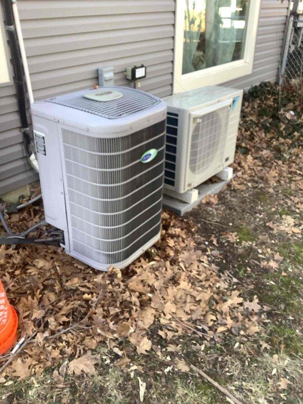 Performed routine heating maintenance on two systems: CCHP and Renew. Inspected thermostats and exterior equipment, confirming proper operation. Filter replacement not included in service; noted 20x20x4 filter size and renewal date of 5/28/25 for customer records.