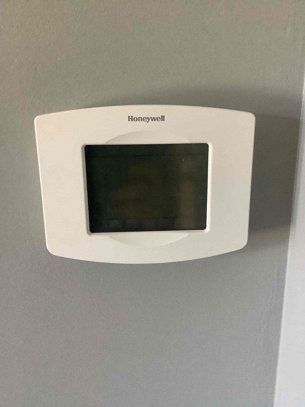 Responded to service call for furnace and thermostat repeatedly cycling on/off before reaching set temperature. Diagnosed faulty thermostat wiring and adjusted gas valve settings using hex key tool. System now operating properly with consistent heating cycles and maintaining desired temperature.