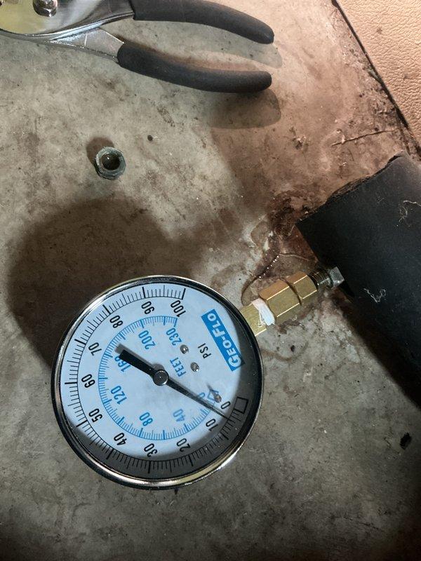 Performed monthly basic cooling maintenance service on CCGC unit which included inspection of electrical control panel wiring connections and terminal blocks. Checked system operating pressure (reading approximately 45-50 PSI on PROCON gauge) and replaced standard 20x20x1 air filter as part of scheduled service. All connections and components verified to be in proper working condition.