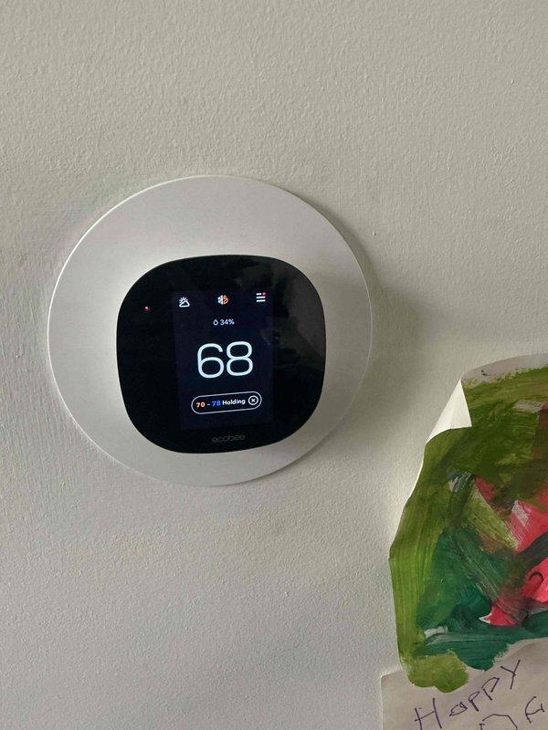 Completed scheduled heating maintenance on two systems with CCH service. Performed comprehensive inspection and cleaning of both heating systems, including filter replacement with 20x25x4 filters. Verified proper operation of ecobee thermostats, confirming normal heating functionality with one system set at 72° and the other at 68°. Customer renewal scheduled for 1/20/27.